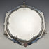 1903年 英国アンティーク 純銀製サルヴァ トレイ 直径32cm 824g GOLDSMITHS & SILVERSMITHS